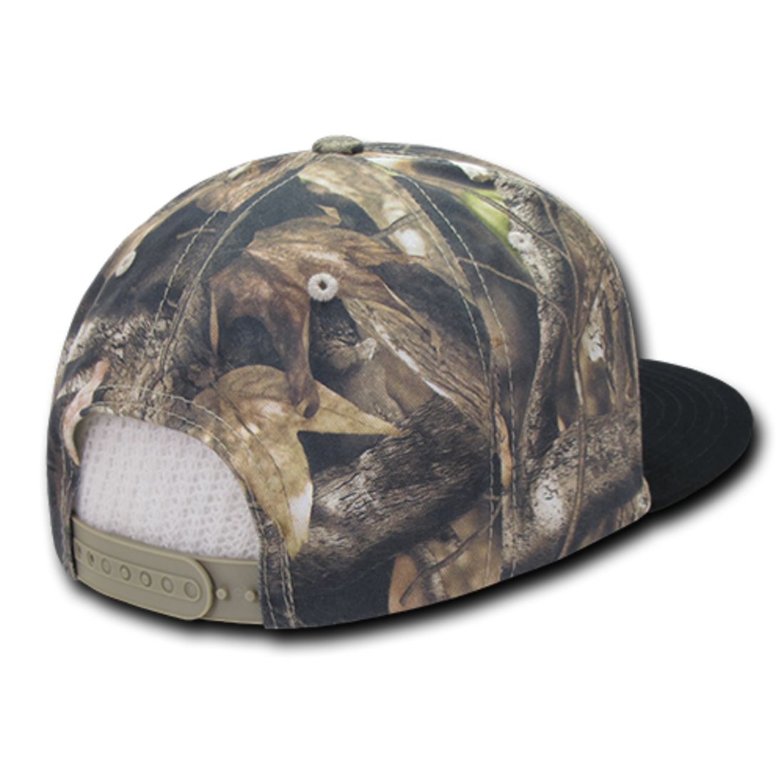 Decky 1126 Hybricam Camo Snapback Hats High Profile 6 Panel Flat Bill Caps Wholesale