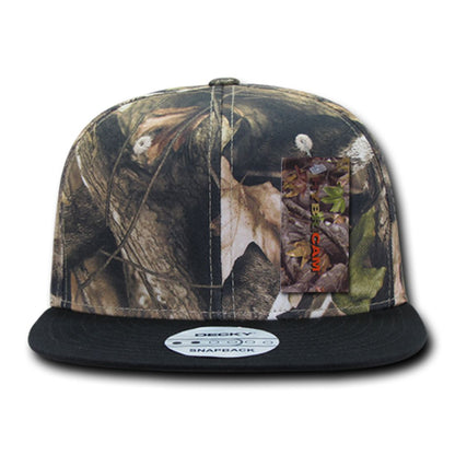 Decky 1126 Hybricam Camo Snapback Hats High Profile 6 Panel Flat Bill Caps Wholesale