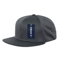 Decky 1128 High Profile Mesh Jersey Snapback Hats 6 Panel Flat Bill Caps Wholesale