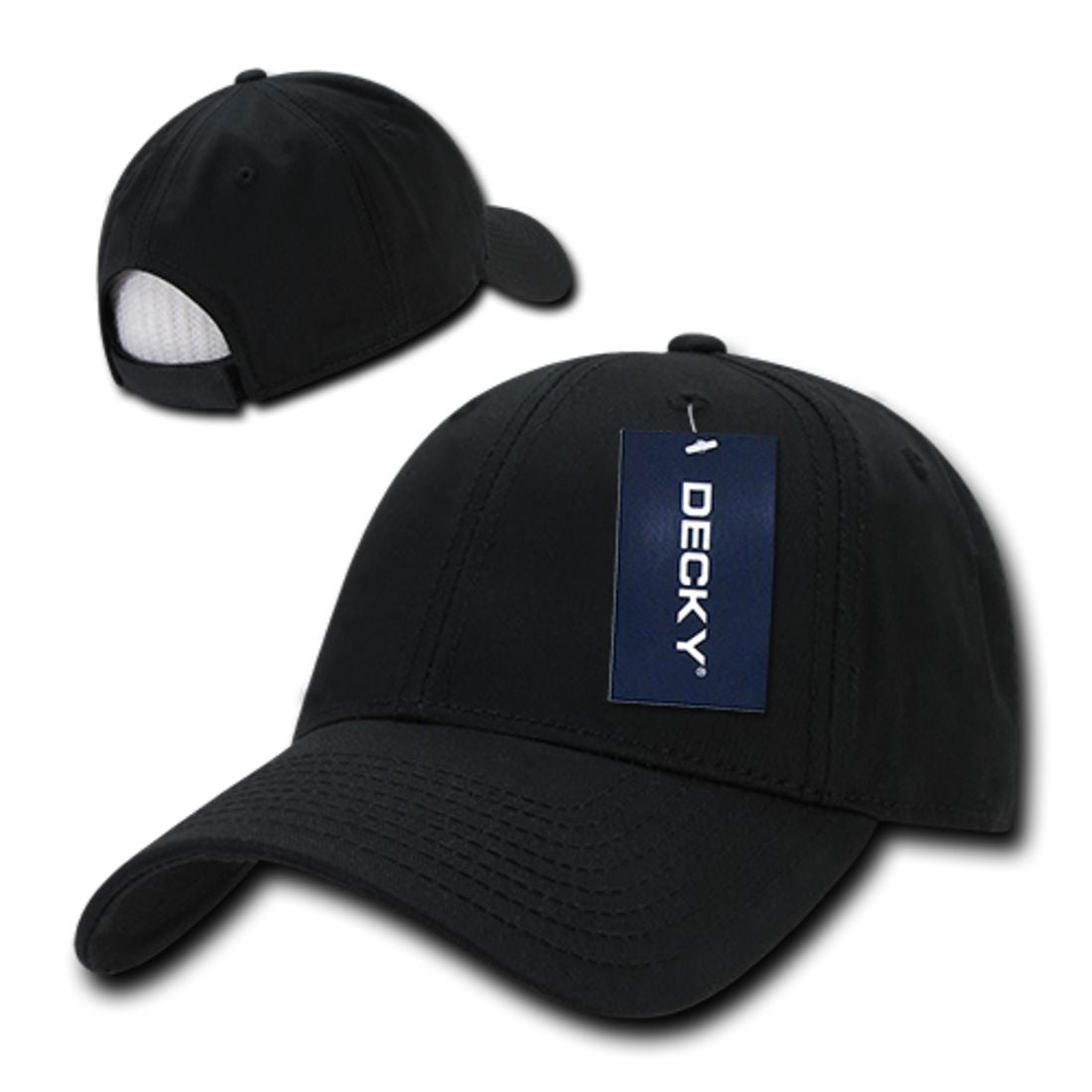 Decky 209 Low Profile Dad Hats 6 Panel Baseball Caps Structured Cotton Wholesale