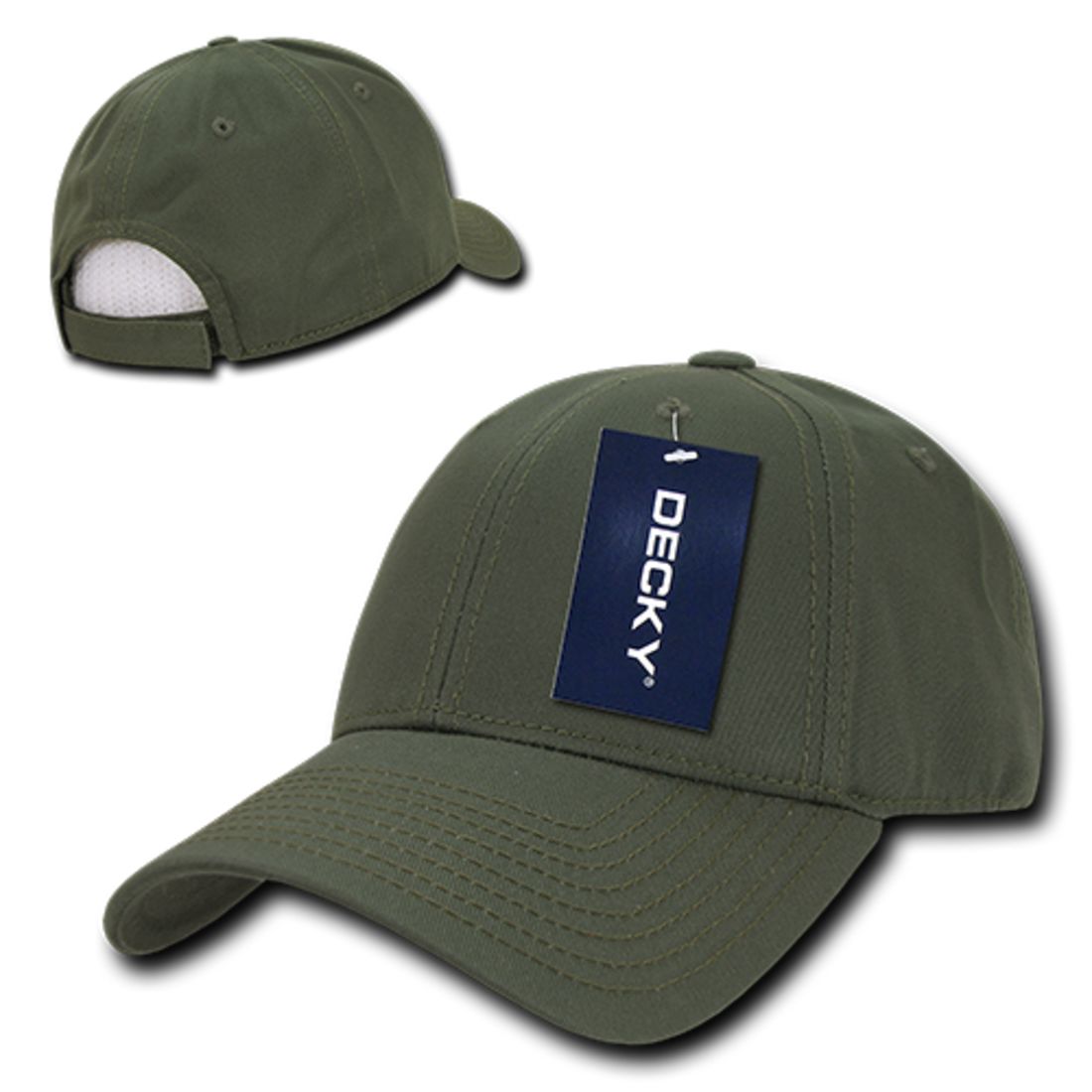 Decky 209 Low Profile Dad Hats 6 Panel Baseball Caps Structured Cotton Wholesale