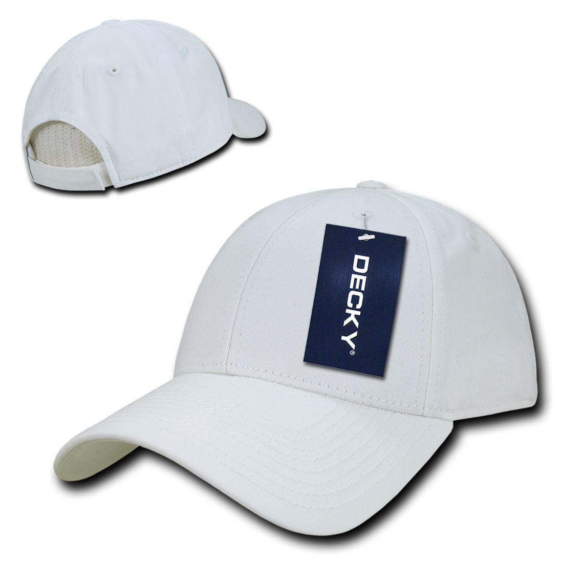 Decky 209 Low Profile Dad Hats 6 Panel Baseball Caps Structured Cotton Wholesale