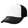 Decky 210 Two Tone Foam Mesh Trucker Snapback Hats High Profile 5 Panel Caps Wholesale