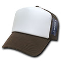 Decky 210 Two Tone Foam Mesh Trucker Snapback Hats High Profile 5 Panel Caps Wholesale
