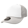 Decky 210 Two Tone Foam Mesh Trucker Snapback Hats High Profile 5 Panel Caps Wholesale