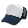 Decky 210 Two Tone Foam Mesh Trucker Snapback Hats High Profile 5 Panel Caps Wholesale