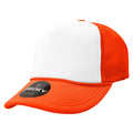 Decky 210 Two Tone Foam Mesh Trucker Snapback Hats High Profile 5 Panel Caps Wholesale