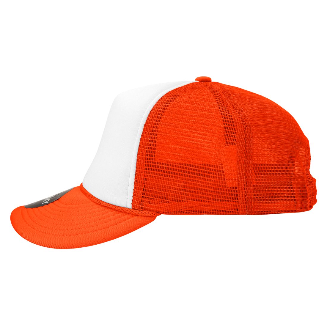Decky 210 Two Tone Foam Mesh Trucker Snapback Hats High Profile 5 Panel Caps Wholesale