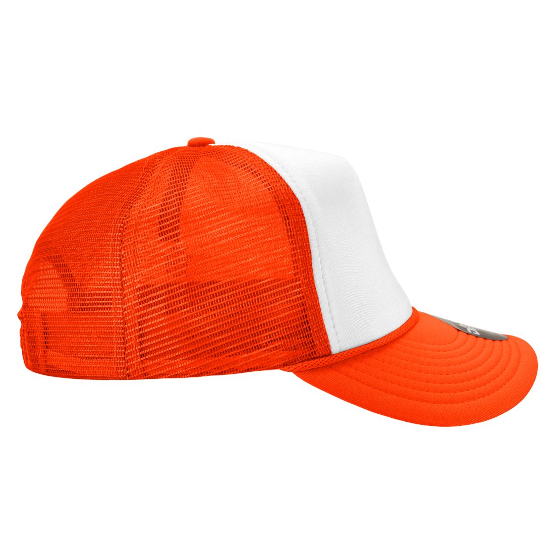Decky 210 Two Tone Foam Mesh Trucker Snapback Hats High Profile 5 Panel Caps Wholesale