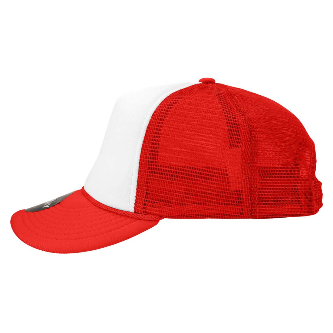 Decky 210 Two Tone Foam Mesh Trucker Snapback Hats High Profile 5 Panel Caps Wholesale