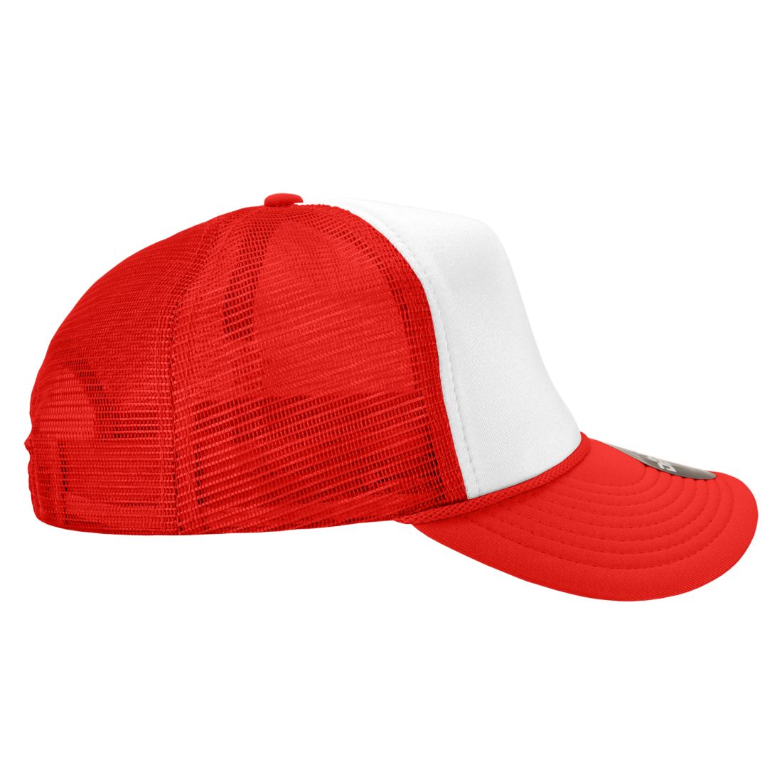 Decky 210 Two Tone Foam Mesh Trucker Snapback Hats High Profile 5 Panel Caps Wholesale