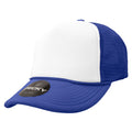 Decky 210 Two Tone Foam Mesh Trucker Snapback Hats High Profile 5 Panel Caps Wholesale
