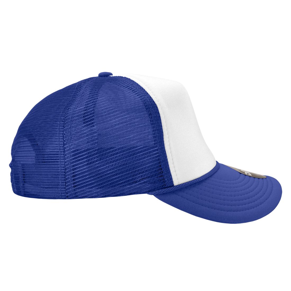 Decky 210 Two Tone Foam Mesh Trucker Snapback Hats High Profile 5 Panel Caps Wholesale