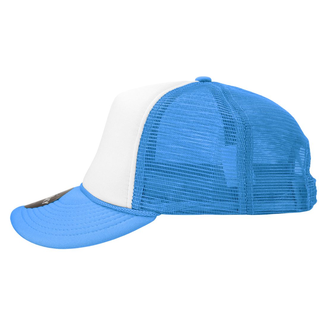 Decky 210 Two Tone Foam Mesh Trucker Snapback Hats High Profile 5 Panel Caps Wholesale