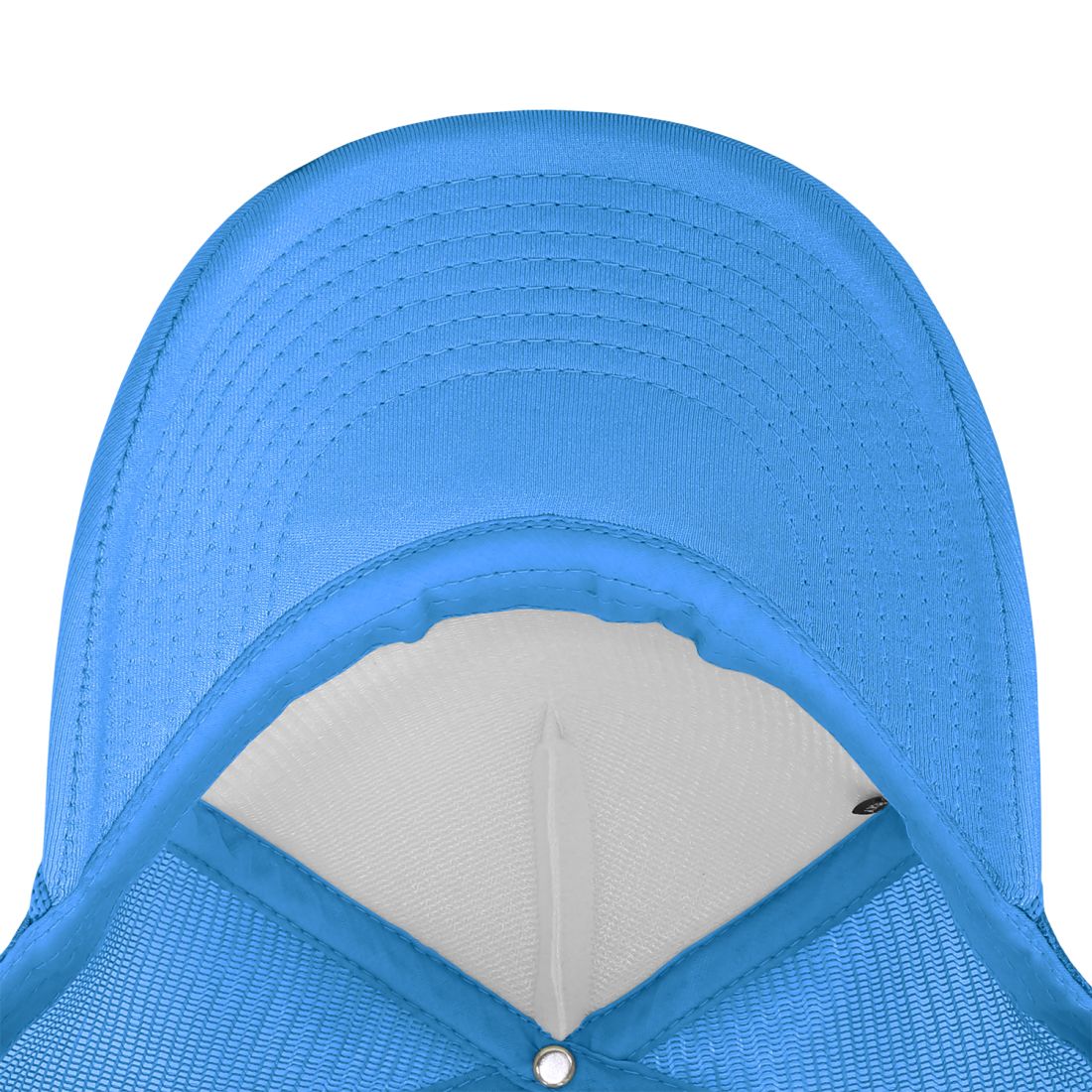 Decky 210 Two Tone Foam Mesh Trucker Snapback Hats High Profile 5 Panel Caps Wholesale
