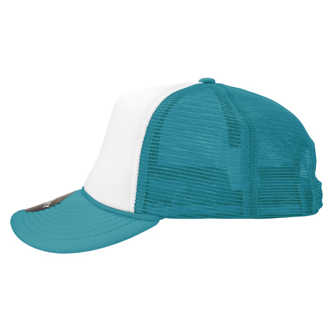 Decky 210 Two Tone Foam Mesh Trucker Snapback Hats High Profile 5 Panel Caps Wholesale