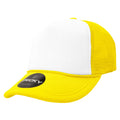 Decky 210 Two Tone Foam Mesh Trucker Snapback Hats High Profile 5 Panel Caps Wholesale