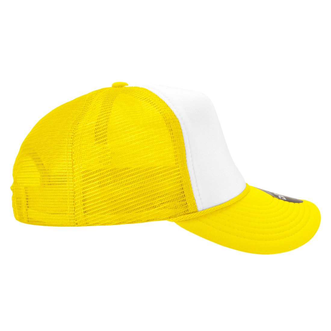 Decky 210 Two Tone Foam Mesh Trucker Snapback Hats High Profile 5 Panel Caps Wholesale