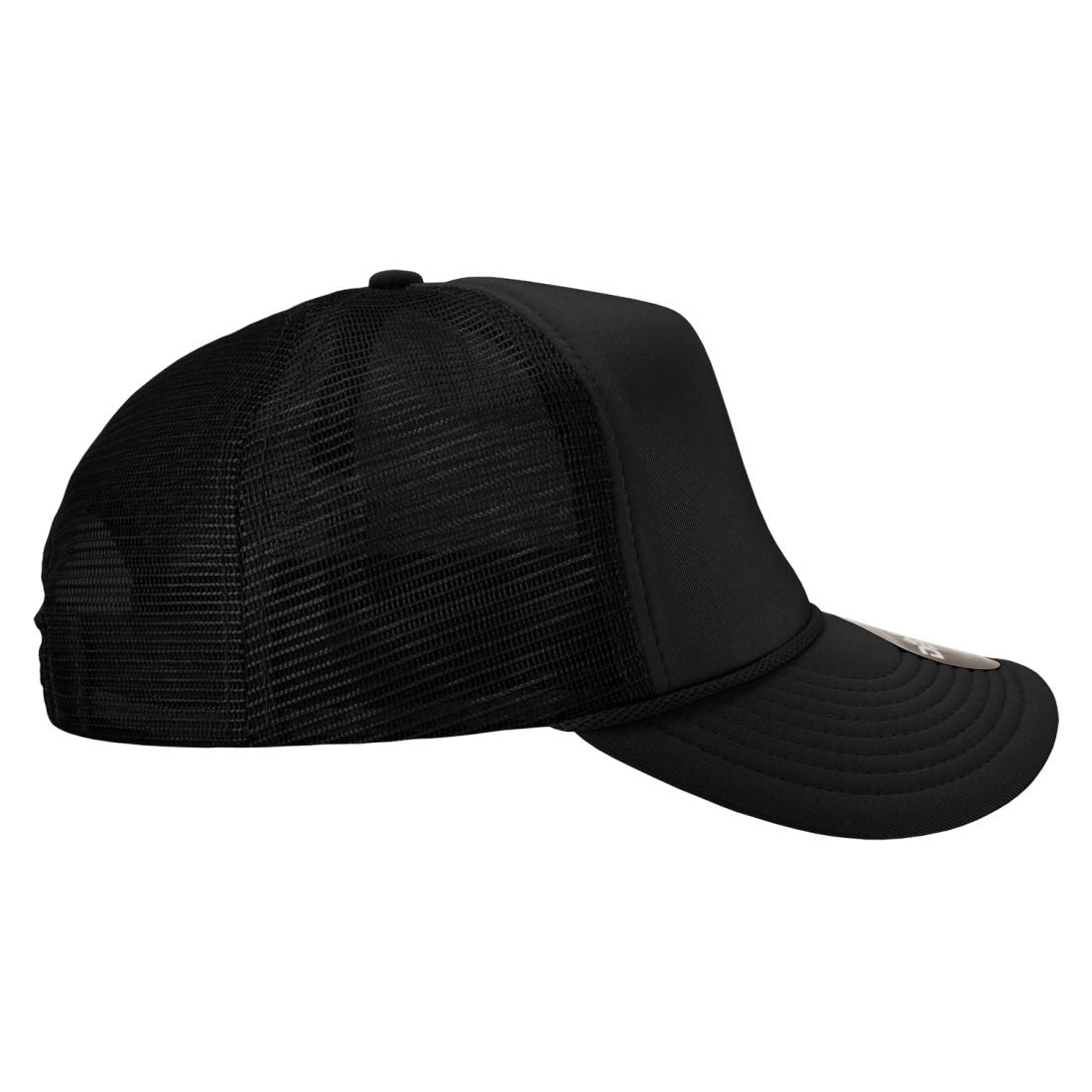 Decky 211 Foam Mesh Trucker Snapback Hats High Profile 5 Panel Caps Blank Wholesale