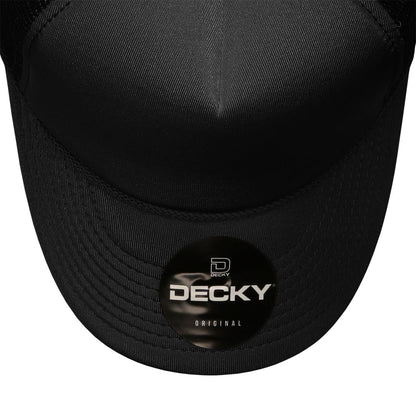 Decky 211 Foam Mesh Trucker Snapback Hats High Profile 5 Panel Caps Blank Wholesale