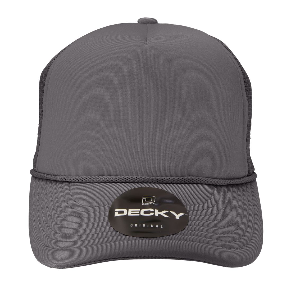 Decky 211 Foam Mesh Trucker Snapback Hats High Profile 5 Panel Caps Blank Wholesale