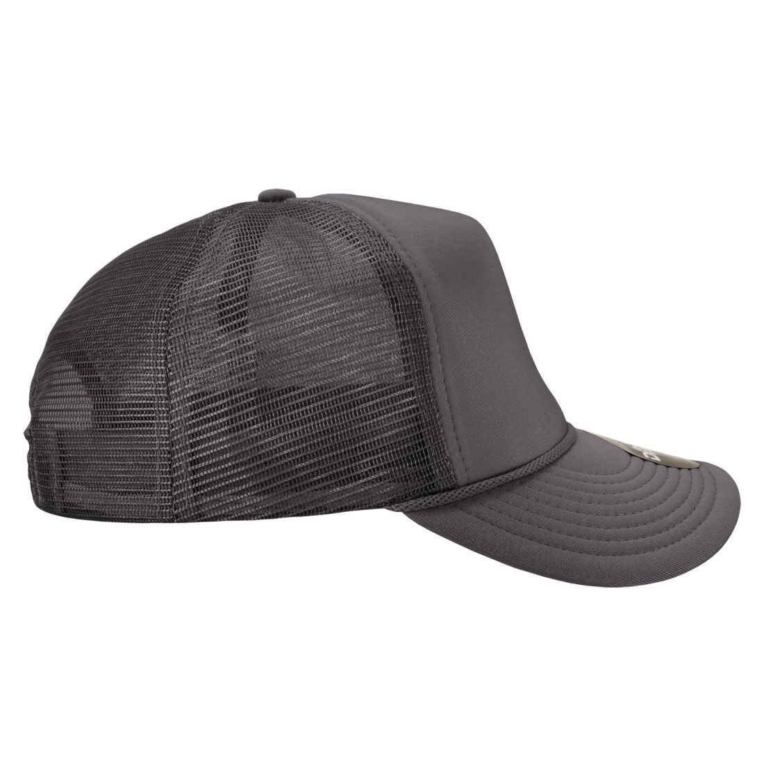 Decky 211 Foam Mesh Trucker Snapback Hats High Profile 5 Panel Caps Blank Wholesale