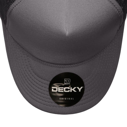 Decky 211 Foam Mesh Trucker Snapback Hats High Profile 5 Panel Caps Blank Wholesale