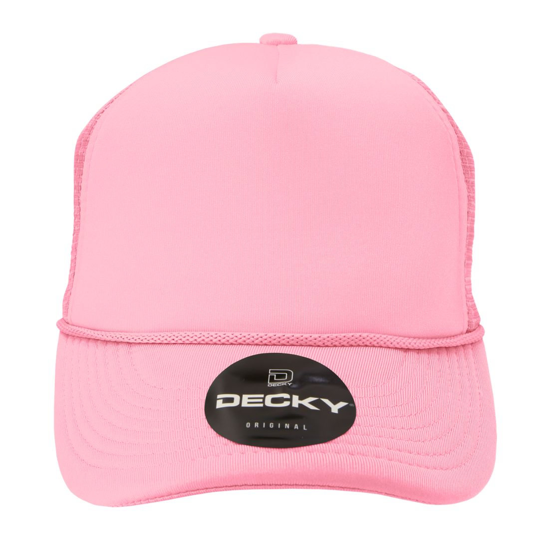 Decky 211 Foam Mesh Trucker Snapback Hats High Profile 5 Panel Caps Blank Wholesale