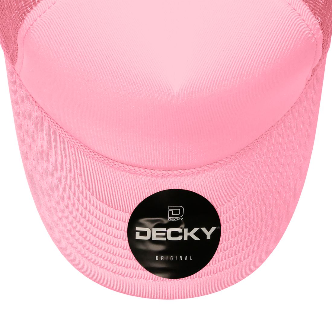 Decky 211 Foam Mesh Trucker Snapback Hats High Profile 5 Panel Caps Blank Wholesale