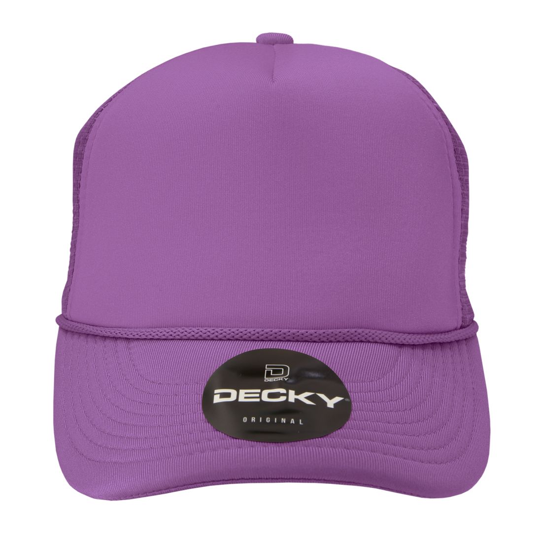 Decky 211 Foam Mesh Trucker Snapback Hats High Profile 5 Panel Caps Blank Wholesale