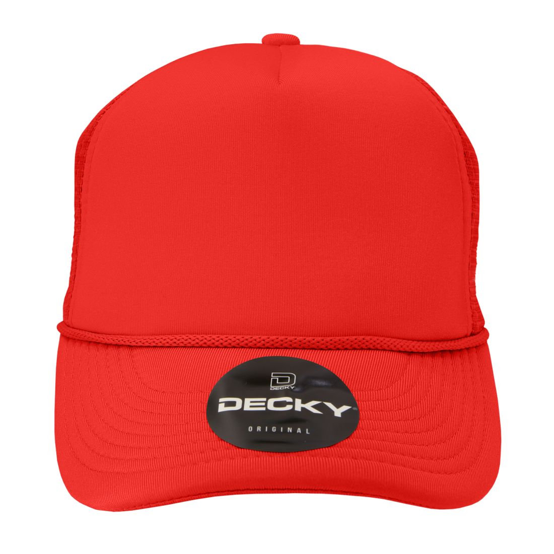 Decky 211 Foam Mesh Trucker Snapback Hats High Profile 5 Panel Caps Blank Wholesale