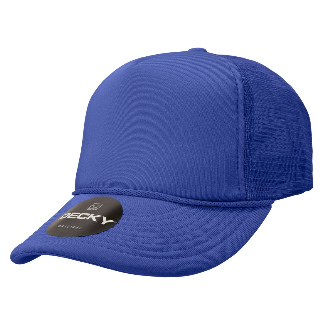 Decky 211 Foam Mesh Trucker Snapback Hats High Profile 5 Panel Caps Blank Wholesale