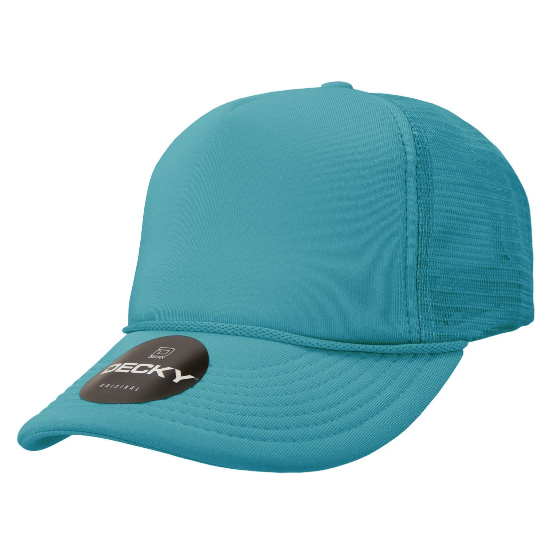 Decky 211 Foam Mesh Trucker Snapback Hats High Profile 5 Panel Caps Blank Wholesale