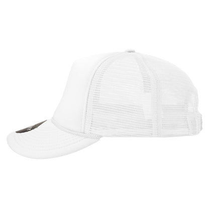 Decky 211 Foam Mesh Trucker Snapback Hats High Profile 5 Panel Caps Blank Wholesale