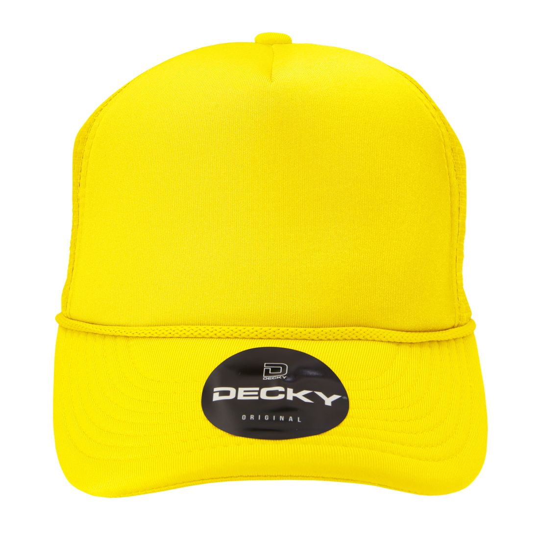 Decky 211 Foam Mesh Trucker Snapback Hats High Profile 5 Panel Caps Blank Wholesale