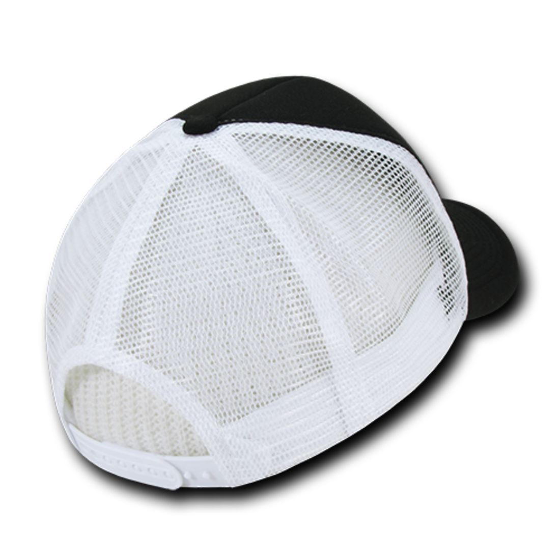 Decky 212 Two Tone Foam Mesh Trucker Snapback Hats High Profile 5 Panel Caps Wholesale