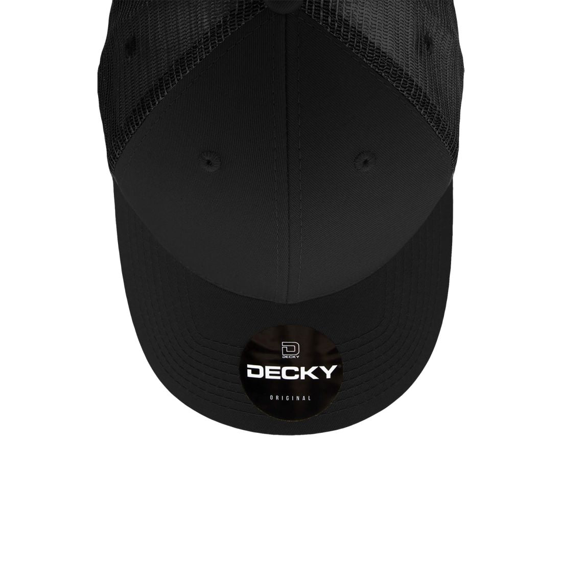 Decky 214 Low Profile Mesh Trucker Golf Hats 6 Panel Curved Bill Baseball Caps Wholesale