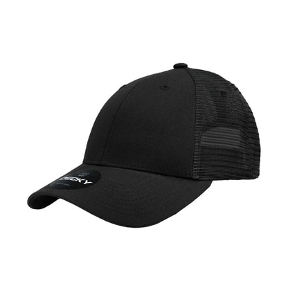 Decky 214 Low Profile Mesh Trucker Golf Hats 6 Panel Curved Bill Baseball Caps Wholesale