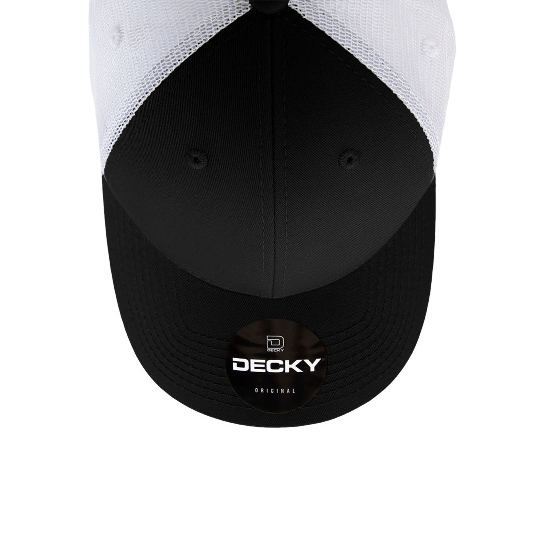 Decky 214 Low Profile Mesh Trucker Golf Hats 6 Panel Curved Bill Baseball Caps Wholesale