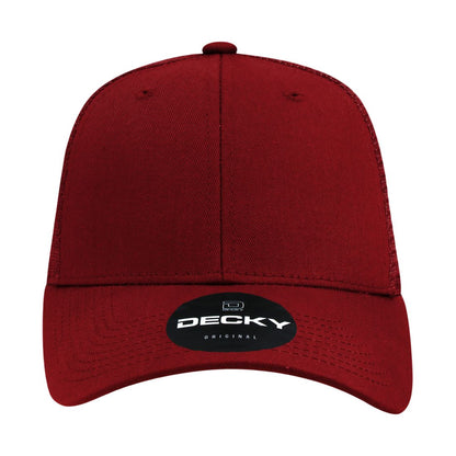 Decky 214 Low Profile Mesh Trucker Golf Hats 6 Panel Curved Bill Baseball Caps Wholesale