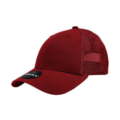 Decky 214 Low Profile Mesh Trucker Golf Hats 6 Panel Curved Bill Baseball Caps Wholesale