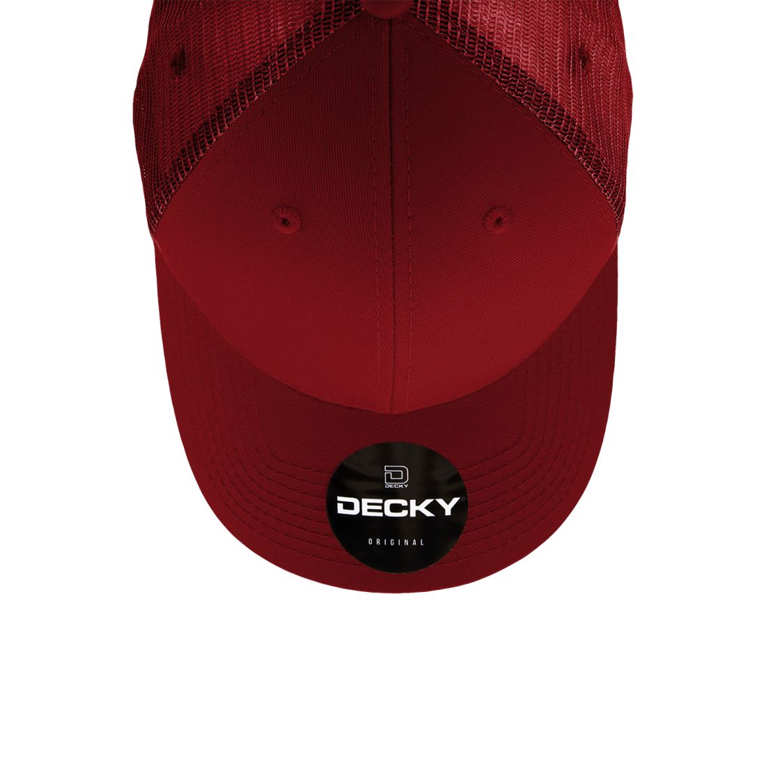 Decky 214 Low Profile Mesh Trucker Golf Hats 6 Panel Curved Bill Baseball Caps Wholesale