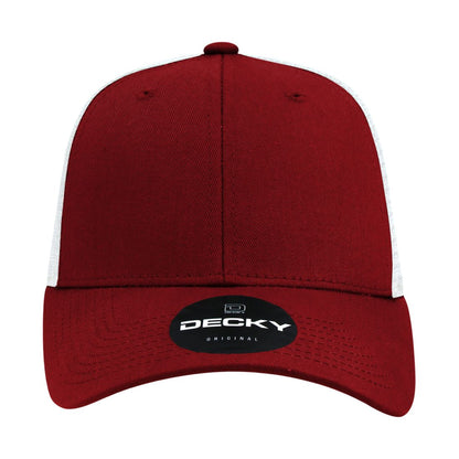Decky 214 Low Profile Mesh Trucker Golf Hats 6 Panel Curved Bill Baseball Caps Wholesale