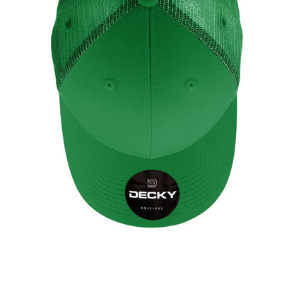 Decky 214 Low Profile Mesh Trucker Golf Hats 6 Panel Curved Bill Baseball Caps Wholesale