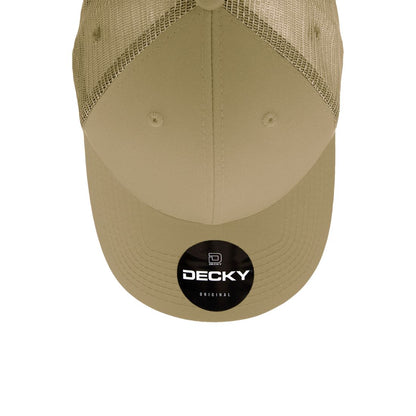 Decky 214 Low Profile Mesh Trucker Golf Hats 6 Panel Curved Bill Baseball Caps Wholesale