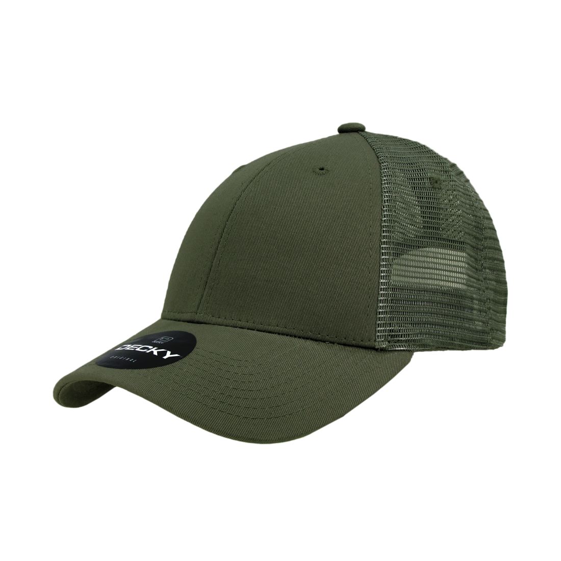 Decky 214 Low Profile Mesh Trucker Golf Hats 6 Panel Curved Bill Baseball Caps Wholesale
