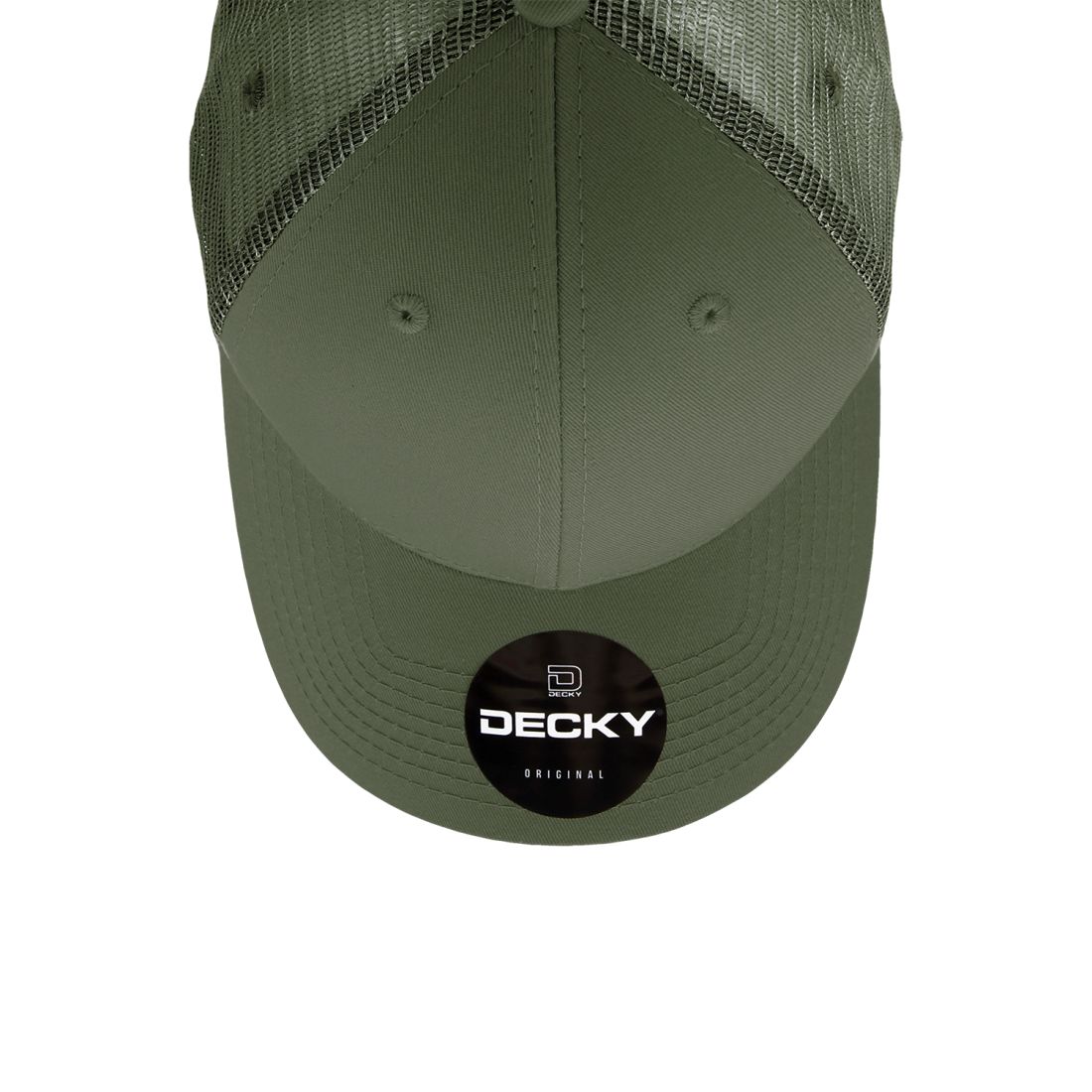 Decky 214 Low Profile Mesh Trucker Golf Hats 6 Panel Curved Bill Baseball Caps Wholesale