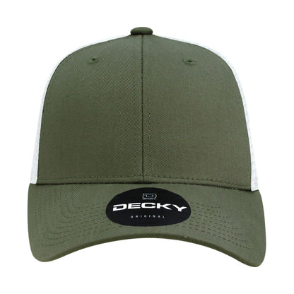 Decky 214 Low Profile Mesh Trucker Golf Hats 6 Panel Curved Bill Baseball Caps Wholesale
