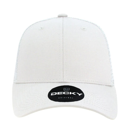 Decky 214 Low Profile Mesh Trucker Golf Hats 6 Panel Curved Bill Baseball Caps Wholesale