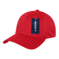 Decky 215 Mesh Jersey Flex Hats High Profile Dad Baseball Caps Curved Bill Wholesale